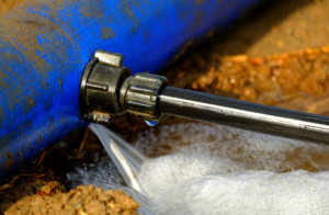 leaking water