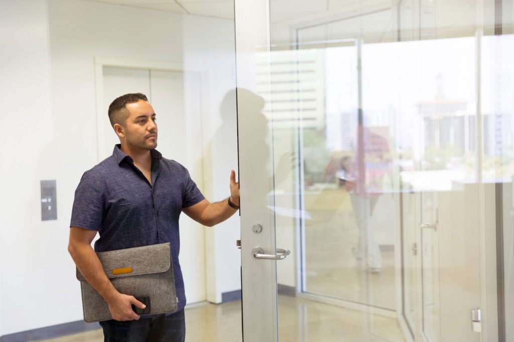 door glass